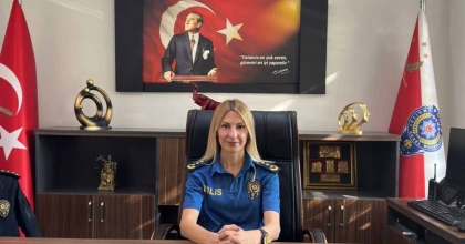 YATAĞAN'IN İLK KADIN EMNİYET MÜDÜRÜ GÖREVİNE BAŞLADI