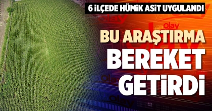 BU ARAŞTIRMA BEREKET GETİRDİ