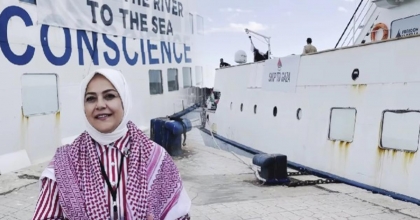 VEKİL ÜN 'VİCDAN' GEMİSİYLE GAZZE YOLCULUĞUNA ÇIKTI