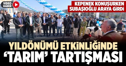 YILDÖNÜMÜ ETKİNLİĞİNDE ‘TARIM’ TARTIŞMASI