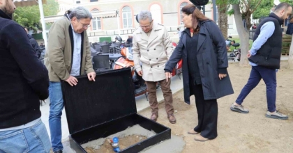 BAŞKAN ERTUĞRUL TETİK SABAH MESAİSİNE SAHADA BAŞLADI