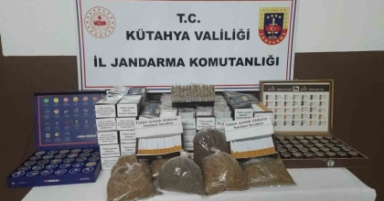 KÜTAHYA’DA KAÇAK TÜTÜN OPERASYONU

