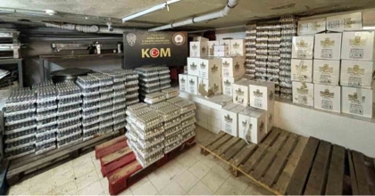 MUĞLA’DA 28 BİN 896 ŞİŞE GÜMRÜK KAÇAĞI ALKOL ELE GEÇİRİLDİ
