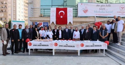 AYDIN İL SAĞLIK MÜDÜRLÜĞÜ ORGAN BAĞIŞINA DİKKAT ÇEKTİ
