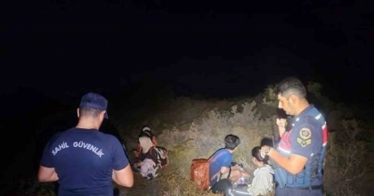 GÜNLÜKLÜ KOYUNDA 3’Ü ÇOCUK 4 DÜZENSİZ GÖÇMEN YAKALANDI
