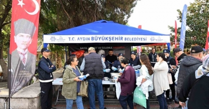 AYDIN BÜYÜKŞEHİR, ATATÜRK İÇİN HAYIR GERÇEKLEŞTİRDİ
