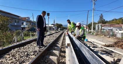 AYDIN’A YENİ BİR TREN GARI YAPILIYOR
