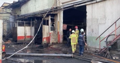 YAĞ FABRİKASINDA PATLAMADA: 10 YARALI
