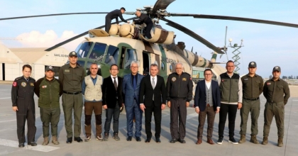 AYDIN JANDARMA HELİKOPTER FİLO KOMUTANLIĞI EKİBİNE TEŞEKKÜR BELGESİ
