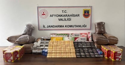 JANDARMADAN KAÇAK SİGARA VE TÜTÜN OPERASYONU
