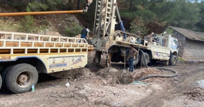 SOMA’DA SU KAYNAKLARI ARTTIRILIYOR
