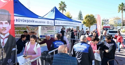 BÜYÜKŞEHİR’İN ATA TOHUMLARI DİDİM’DE DAĞITILDI
