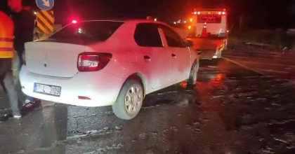 MANAVGAT’TA TRAFİK KAZASI: 3 YARALI