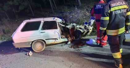 MENTEŞE’DE KAZA: 1’İ AĞIR 2 YARALI
