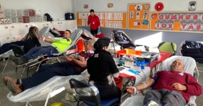 ALTINTAŞ ZAFER İLKOKULUNDA KAN BAĞIŞI KAMPANYASI