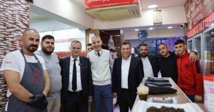 KOMŞU ESNAFIN SORUNLARINI YERİNDE DİNLEDİ