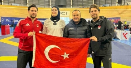 AYDINLI TAEKWONDOCU AVRUPA ŞAMPİYONU OLDU
