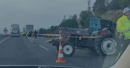 AKHİSAR’DA ZİNCİRLEME KAZA: 1 ÖLÜ, 8 YARALI
