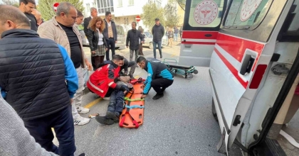 MENTEŞE’DE OTOMOBİL YAŞLI ADAMA ÇARPIP KAÇTI
