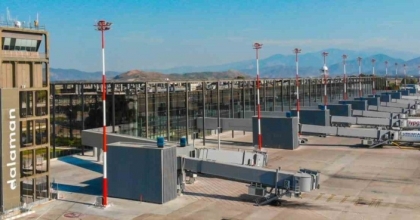 DALAMAN HAVALİMANI 10 AYDA 5,5 MİLYON YOLCUYA HİZMET VERDİ