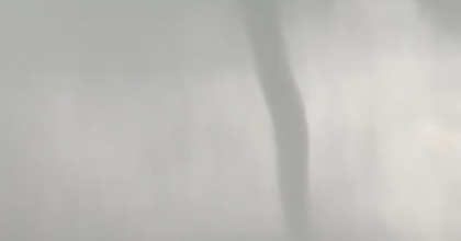 MARMARİS’TE DENİZDE HORTUM OLUŞTU