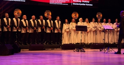 ATAKAŞ HATAY MEDENİYETLER KOROSU DENİZLİ’DE KONSER VERDİ