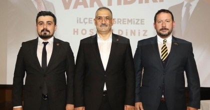 BBP MERKEZEFENDİ'DE BAYRAK DEĞİŞİMİ