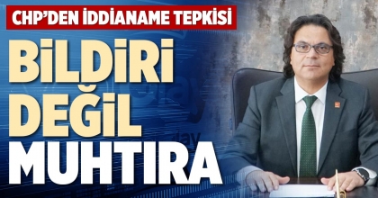 BİLDİRİ DEĞİL MUHTIRA