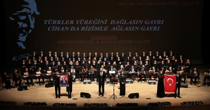 DENİZLİ BÜYÜKŞEHİR’DEN ANLAMLI ATATÜRK KONSERİ
