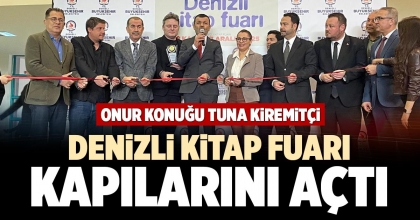 DENİZLİ KİTAP FUARI KAPILARINI AÇTI