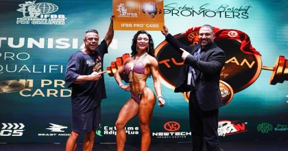 DENİZLİLİ SPORCU, IFBB PRO CARD SAHİBİ OLDU
