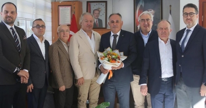 DENTUROD'DAN İL KÜLTÜR MÜDÜRÜ ÖZEL’E HAYIRLI OLSUN ZİYARETİ