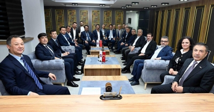 DTO, KIRGIZ CUMHURİYETİ BÜYÜKELÇİSİNİ AĞIRLADI