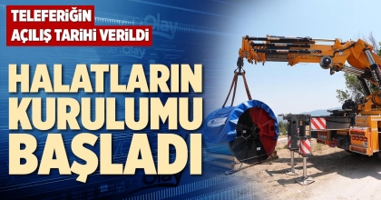 HALATLARIN KURULUMU BAŞLADI