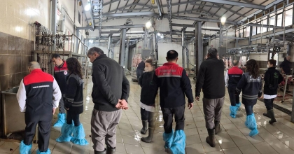 HAYVANSAL GIDA DENETİMLERİ SÜRÜYOR