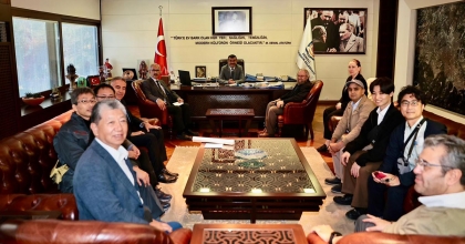JAPON VE TÜRK BİLİM İNSANLARINDAN DENİZLİ BÜYÜKŞEHİR’E ZİYARET