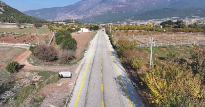 KARATAŞ-PINARLIK YOLU TAMAMLANDI
