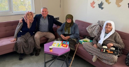 KEPENEK’TEN YAŞLI REHABİLİTASYON MERKEZİNE ZİYARET