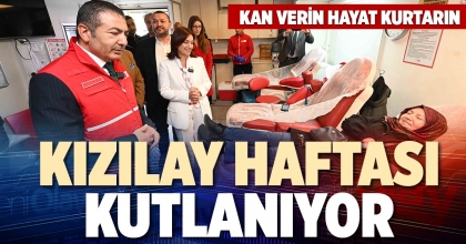 KIZILAY HAFTASI KUTLANIYOR