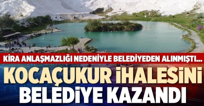 KOCAÇUKUR İHALESİNİ BELEDİYE KAZANDI
