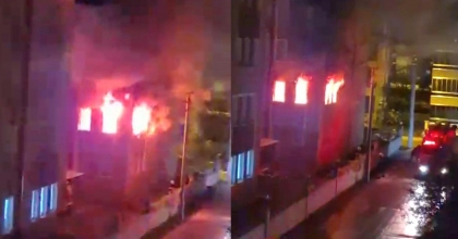 KÜTAHYA’DA APARTMAN DAİRESİNDE YANGIN: 5 KİŞİ KURTARILDI