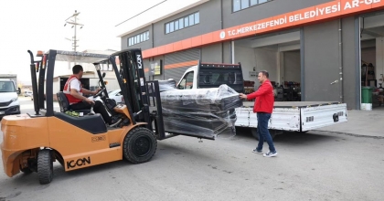 MERKEZEFENDİ’DEN 33’NCÜ MAMA MAKİNESİ ÇERKEZKÖY’E TESLİM EDİLDİ