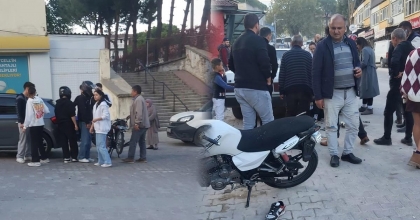MOTOSİKLETLER KAFA KAFAYA ÇARPIŞTI 2 YARALI