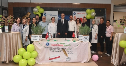 ORGAN BAĞIŞI ETKİNLİĞİNE YEŞİL DOKUNUŞ