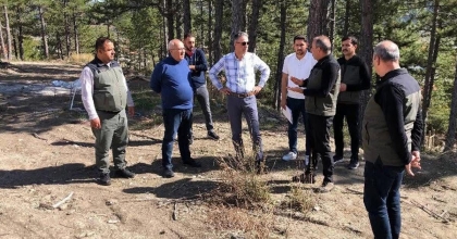 ORMAN BÖLGE MÜDÜRÜ KÖLE’DEN ÇAMELİ ZİYARETİ