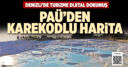 PAÜ’DEN KAREKODLU HARİTA