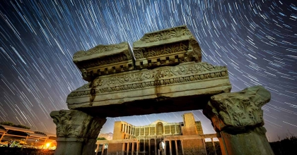 PARANIN İLK BASILDIĞI SARDES ANTİK KENTİ ARTIK GECE DE PARLIYOR