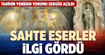 SAHTE ESERLER İLGİ GÖRDÜ