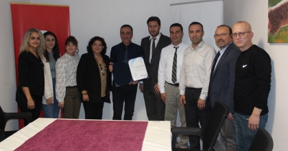 SERVERGAZİ DEVLET HASTANESİ’NE ENERJİ YÖNETİMİ BELGESİ