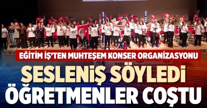 SESLENİŞ SÖYLEDİ ÖĞRETMENLER COŞTU